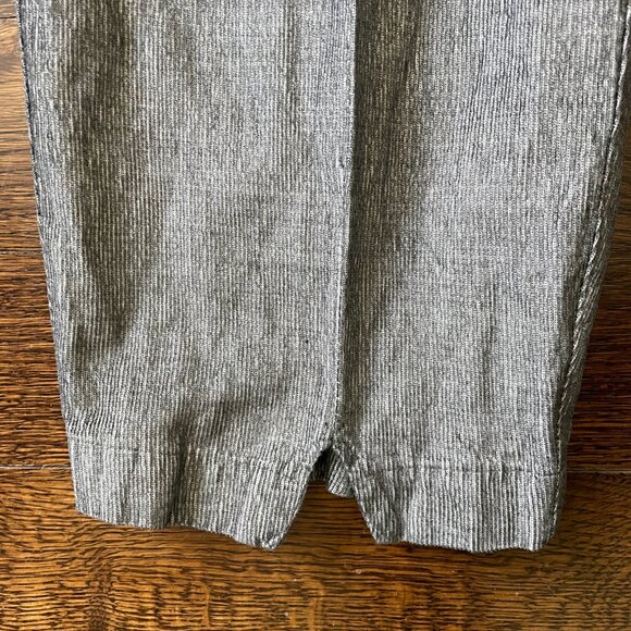 Transit Par Such Linen Blend Gray Split Hem Pants-Size 12 (5) - Picture 6 of 13